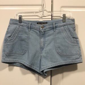 Abercrombie & Fitch jean shorts Women's 29 W x 2 L denim blue jean EUC